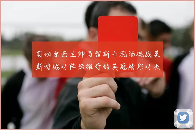 前切尔西主帅马雷斯卡现场观战莱斯特城对阵诺维奇的英冠精彩对决